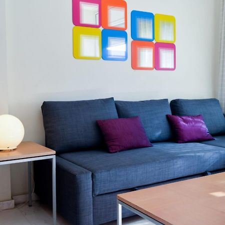 Beachfront Apartment With Pool And Garden S Abanell Blanes Buitenkant foto